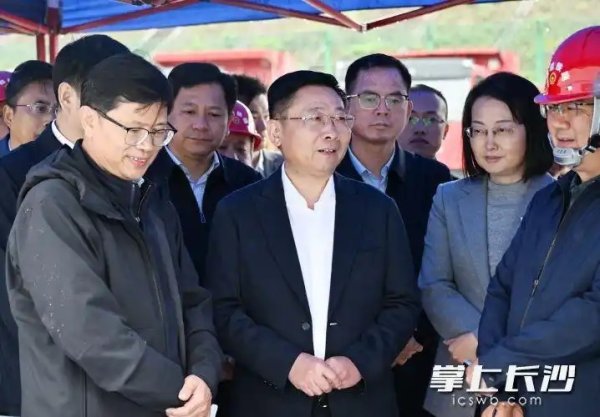 陈博彰调研重点项目建设